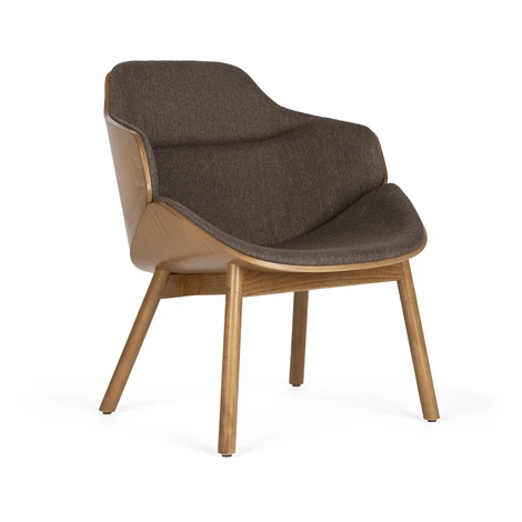 PAGED Aria Lounge M-5340 Double Wood Back Panel Base Wood Farba dreva: buk morený, Čalúnenie: lá
