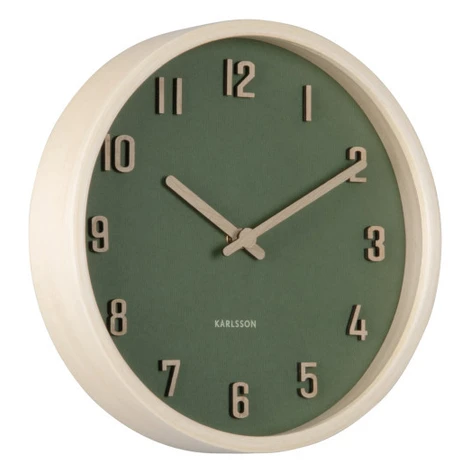 Nástenné hodiny Nervadura Small Karlsson KA6116GR, 22cm