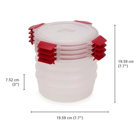 Dózy na potraviny 4ks Joseph Joseph Nest Lock 1,1l 1000011