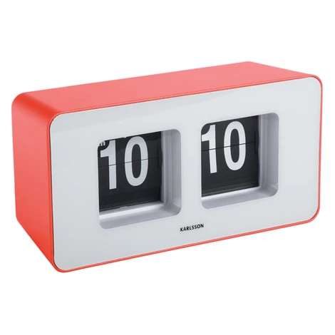 Digitálne hodiny Karlsson Funky Flip KA6042RD, 9cm