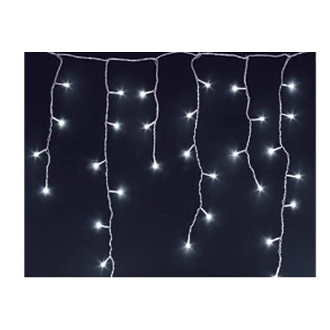 LED svetelný záves s cencúľmi, 8 programov, 4,7m, IP44, 230V