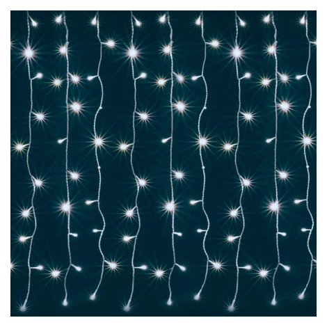 Vianočný svetelný záves 168 x LED, 1,2m