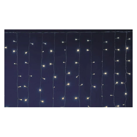 LED spojovateľný svetelný záves, 2 x 3 m, IP44
