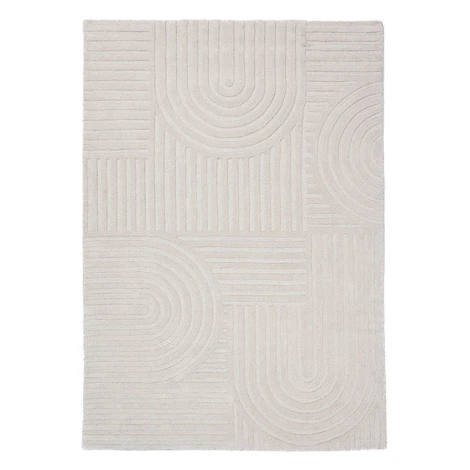 Slonovinový ručne tkaný vlnený koberec 200x290 cm Zen Garden – Flair Rugs
