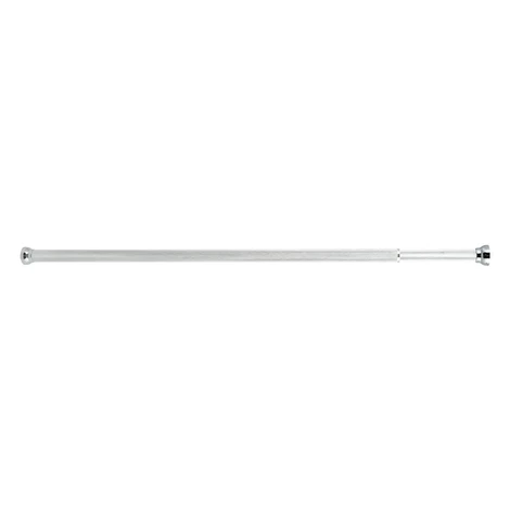 Tyč na sprchový záves v lesklej striebornej farbe 75 - 125 cm Arik – Spirella