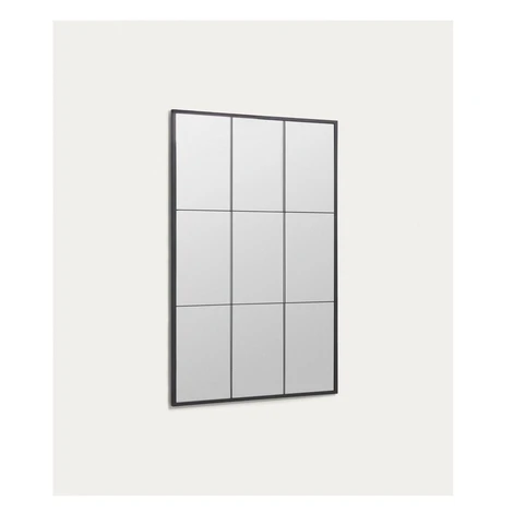 Nástenné zrkadlo s dreveným rámom 100x160 cm Ulrica – Kave Home