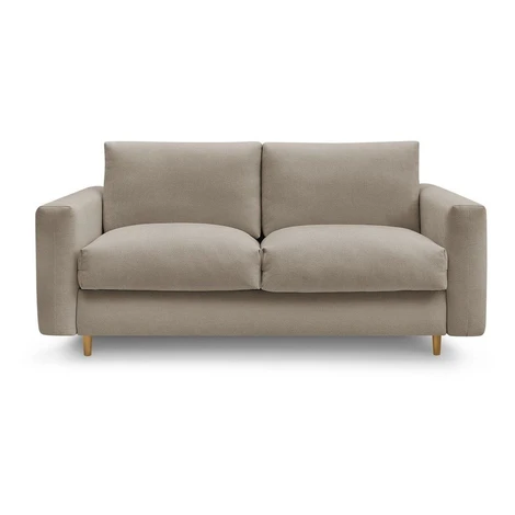 Taupe pohovka na každodenné spanie/rozkladacia 200 cm Cocoone – Bobochic Paris