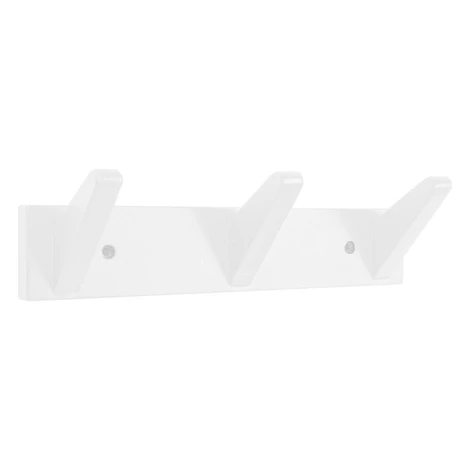 Biely nástenný vešiak z brezového dreva 31 cm Daiki – Yes Everyday