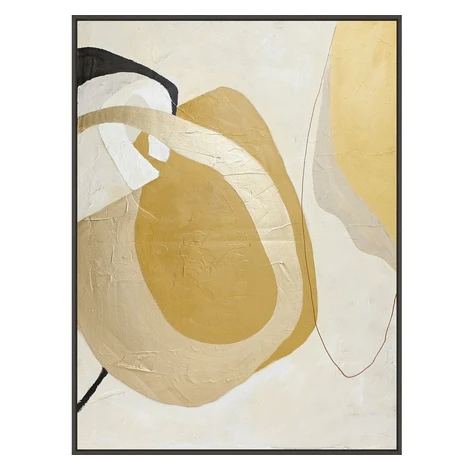 Ručne maľovaný obraz s rámom/na plátne 91x121 cm Stardust – Malerifabrikken