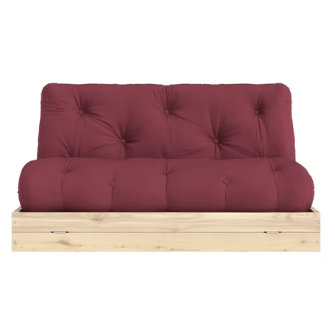 Vínovočervená rozkladacia pohovka 145 cm Flip – Karup Design