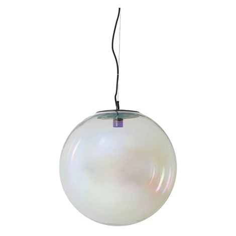 Závesné svietidlo so skleneným tienidlom ø 48 cm Medina – Light & Living