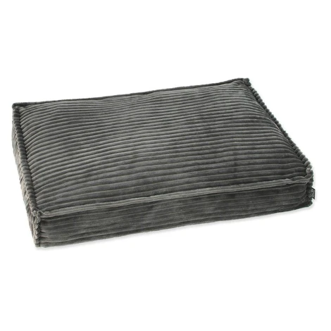 Tmavosivý matrac pre psa 80x50 cm Dog Fantasy Stripe – Plaček Pet Products