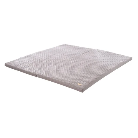 Tmavosivá detská hracia podložka 120x120 cm Style – Roba