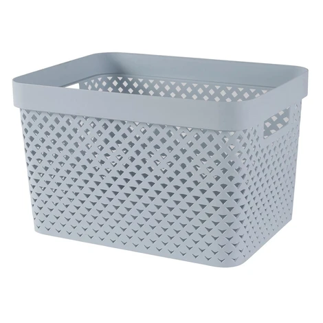 Svetlomodrý plastový úložný box 35,5x26x22 cm Pure – Curver