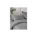 Sivé obliečky na jednolôžko z bavlny Renforcé 140x200 cm Checkered – Mila Home Luxury