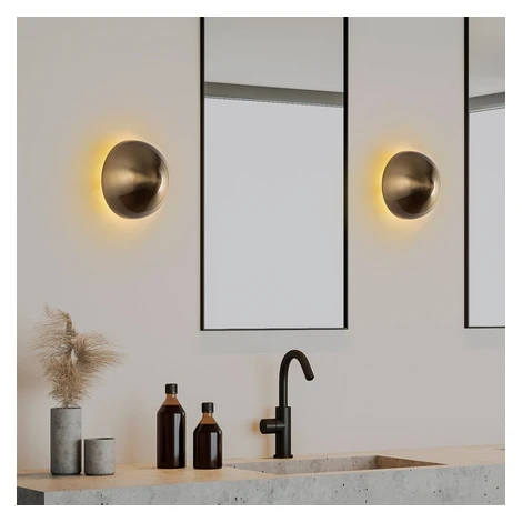 Nástenné svietidlo v bronzovej farbe ø 20 cm Fungal – Opviq lights