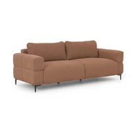 Pohovka v terakotovej farbe 217 cm Helio – Ropez
