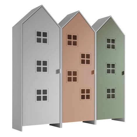 Detská šatníková skriňa 173x171,5 cm CASAMI BRUGES – Vipack