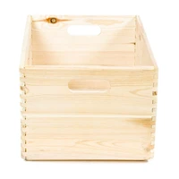 Úložný box z borovicového dreva Compactor Custom, 40 × 30 × 23 cm