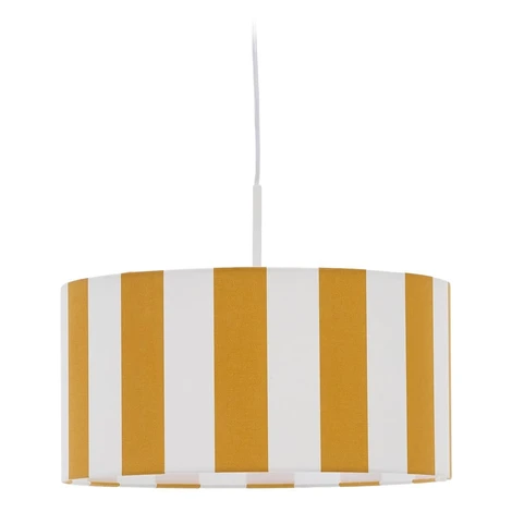 Žlté/biele detské tienidlo ø 40 cm Ciral – Kave Home