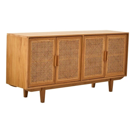 Komoda z dubového dreva v prírodnej farbe Lyon – Premier Housewares
