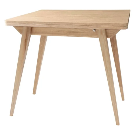 Rozkladací jedálenský stôl s doskou v dekore jaseňového dreva 65x90 cm Envelope – Ragaba