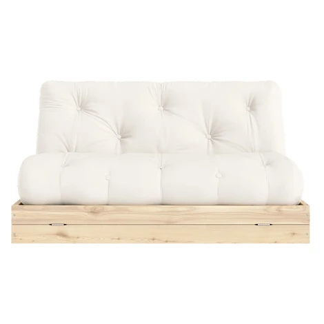 Krémovobiela rozkladacia pohovka 145 cm Flip – Karup Design