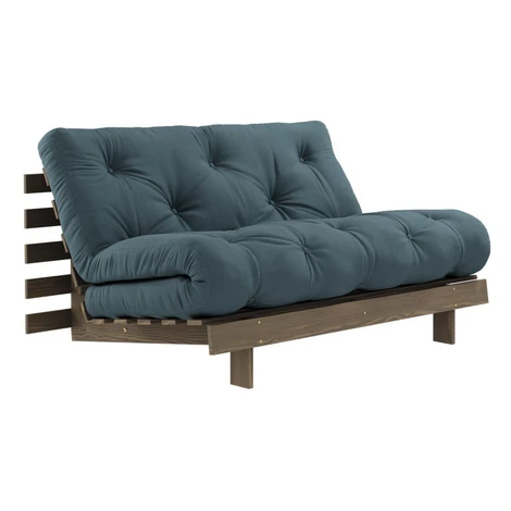 Rozkladacia pohovka v petrolejovej farbe 140 cm Roots – Karup Design