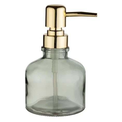 Sklenený dávkovač mydla v mentolovej farbe 200 ml Atessa – Wenko