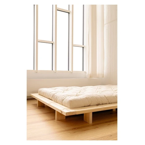 Biely extra mäkký futónový matrac 90x200 cm Double Latex – Karup Design