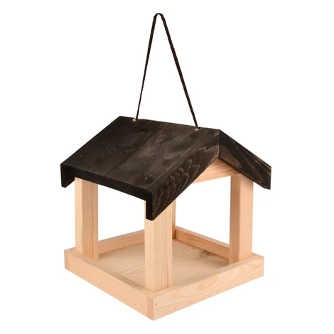 Drevené zásvesné kŕmidlo pre vtáctvo Esschert Design