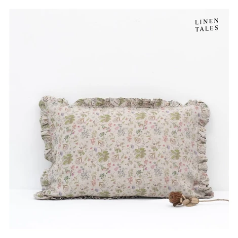 Ľanová obliečka na vankúš 50x70 cm Botany 2 – Linen Tales