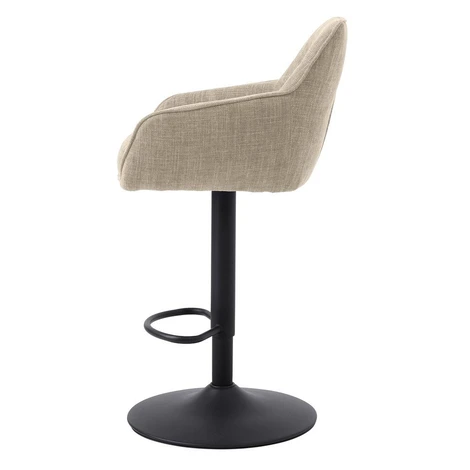 Krémové barové stoličky v súprave 2 ks (výška sedadla 69 cm) Avola – Unique Furniture