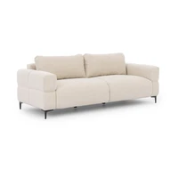 Krémovobiela pohovka 217 cm Helio – Ropez