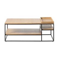 Konferenčný stolík v prírodnej farbe 70x120 cm Rivoli – Unique Furniture