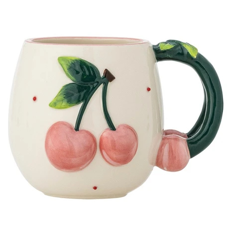 Krémový keramický hrnček 420 ml Berrie – Bloomingville