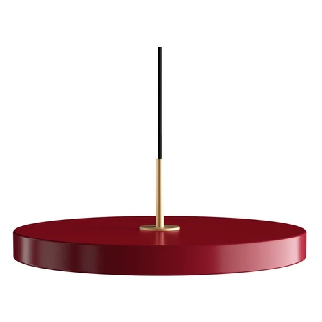 Červené LED závesné svietidlo s kovovým tienidlom ø 43 cm Asteria Medium – UMAGE