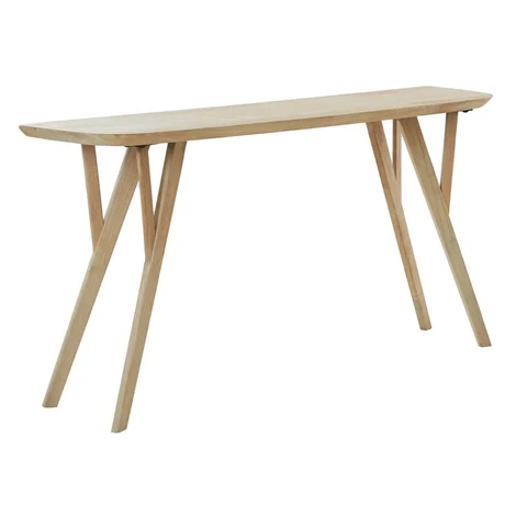 Konzolový stolík z mangového dreva v prírodnej farbe 44x160 cm Quenza – Light & Living