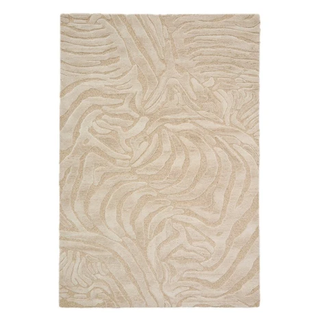 Béžový ručne tkaný koberec s prímesou vlny 160x230 cm Tribet – Kave Home