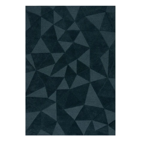Zelenomodrý ručne tkaný vlnený koberec 200x290 cm Shard Teal – Flair Rugs