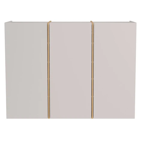 Krémová predsieňová skrinka 138x103x38 cm Libbiano – Germania