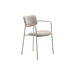 Krémovobiela jedálenská stolička Zama – Unique Furniture
