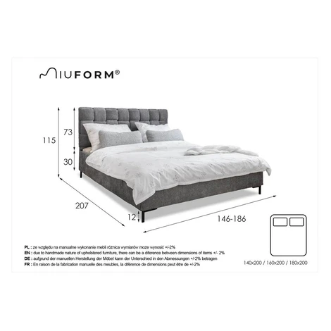 Postele Miuform