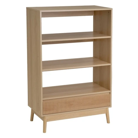 Knižnica v prírodnej farbe 80x120x40 cm Naroa – Casa Selección