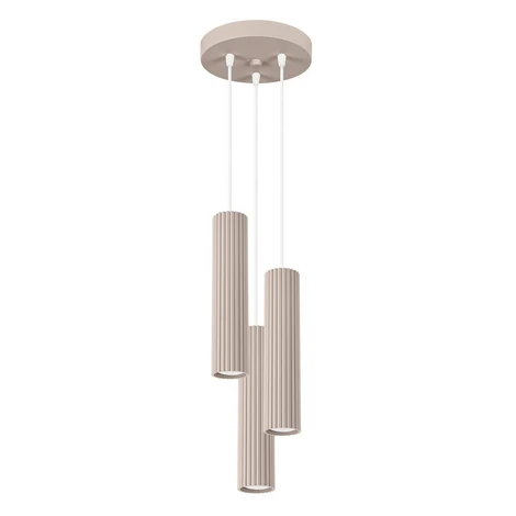 Taupe kovové závesné svietidlo ø 19,5 cm Gleam – Sollux SOLLUX LIGHTING