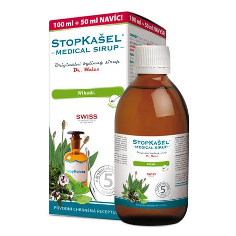 Simply You StopKašeľ Medical sirup Dr. Weiss 200 + 100 ml ZADARMO