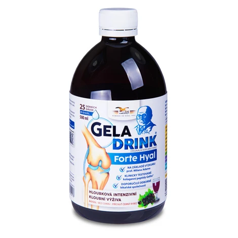 Geladrink Geladrink Forte HYAL biosol čierne ríbezle 500 ml