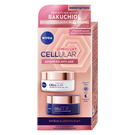 Nivea Darčeková sada remodelačnej starostlivosti pre zrelú pleť Cellular Expert Lift