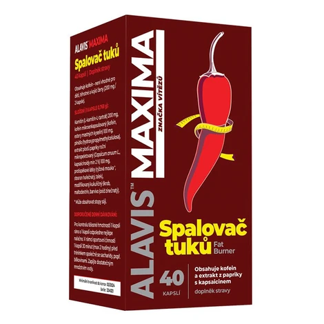 Alavis Maxima spaľovač tukov 40 kapsúl
