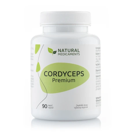 Natural Medicaments Cordyceps Premium 90 kapsúl